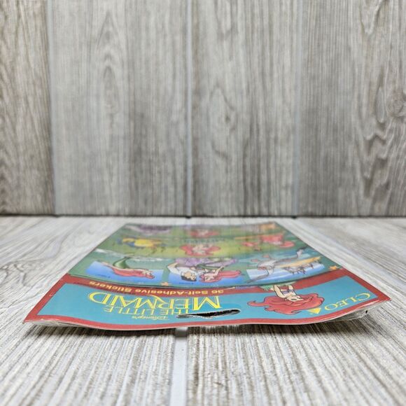 Vintage Cleo Disney The Little Mermaid Stickers Aiel Eric Triton Flounder‎ - Picture 3 of 6